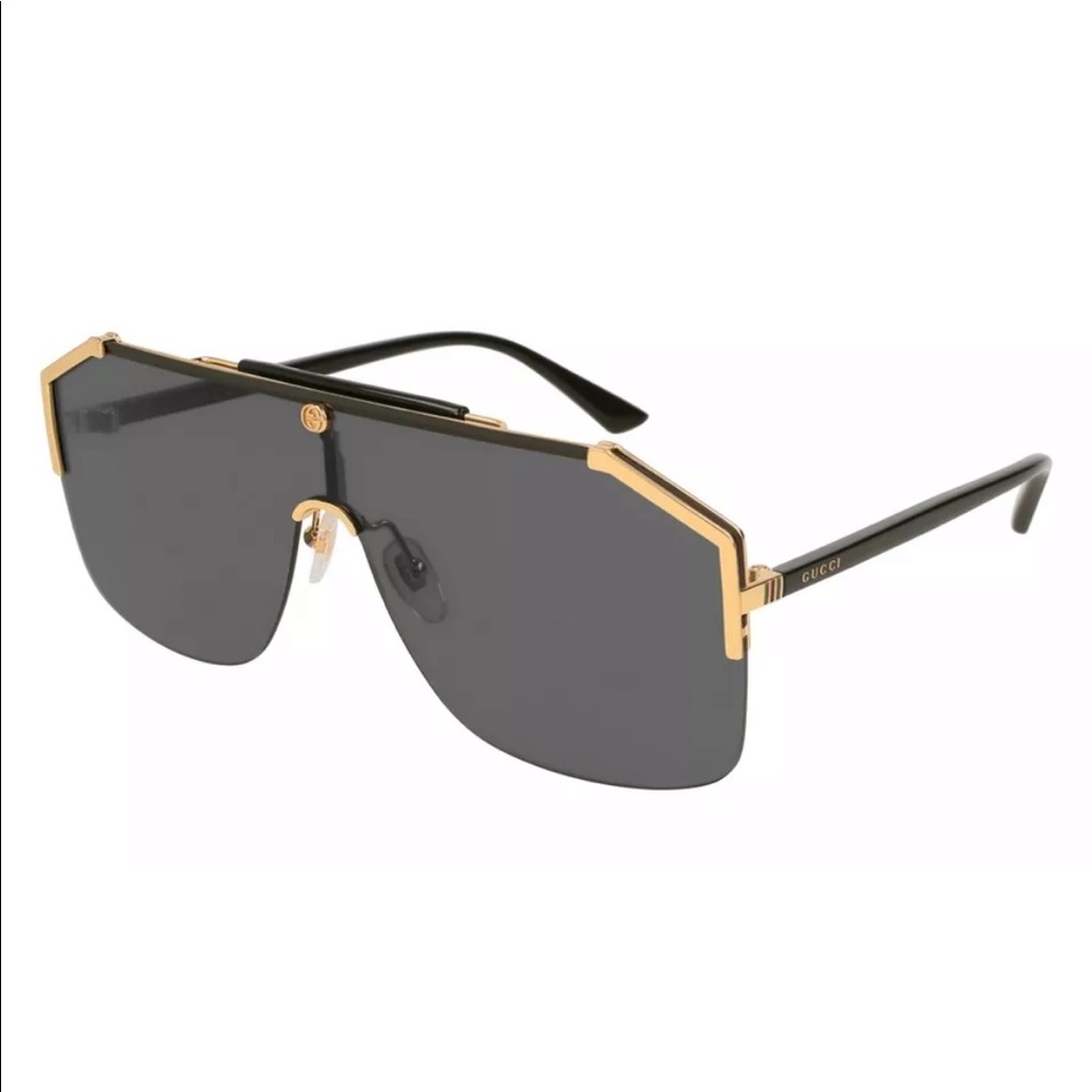 100% Authentic Gucci Sunglasses Gg0291 gold black